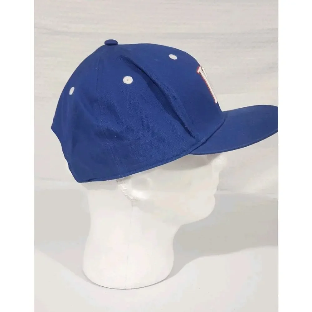 KANSAS JAYHAWKS adidas Hat Embroidered Flat Bill Cap Blue Snapback KU